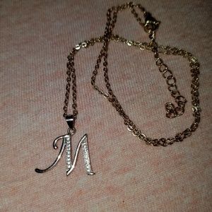 paialco jewelry Jewelry - Letter M necklace paialco jewelry Jewelry - Letter M necklace